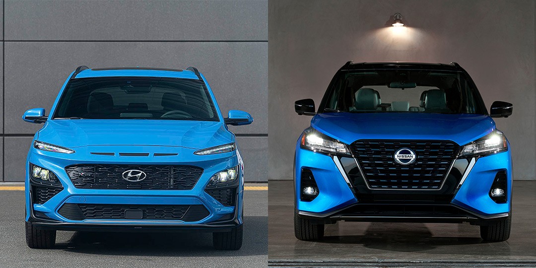 Hyundai Kona 2022 vs Nissan Kicks 2021 : Que le meilleur gagne!