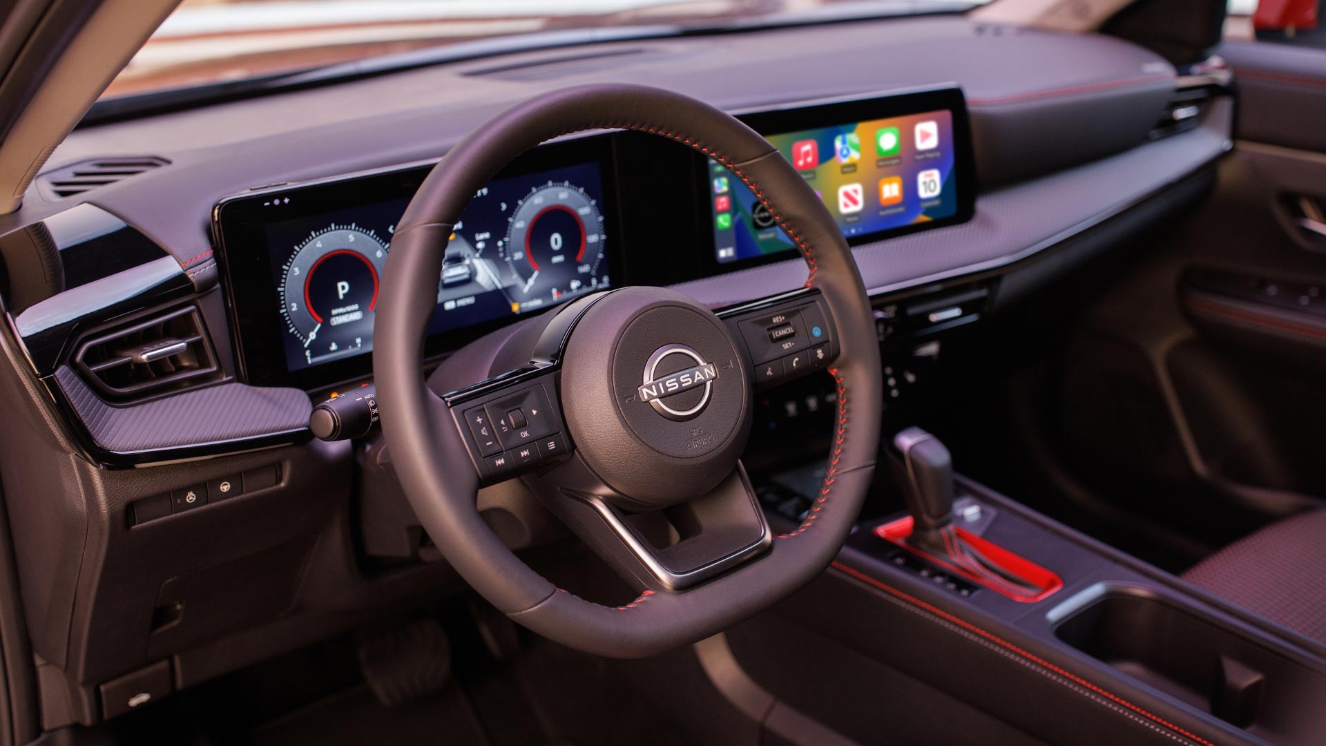 Le tableau de bord numérique du Nissan Kicks 2025.